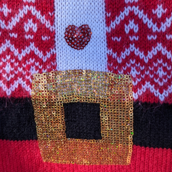 Girl's Santa's Helper Dress, size Large - Picture 9 of 11